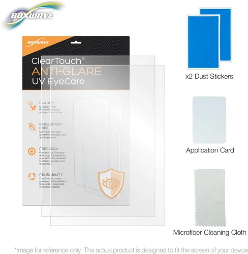 Vista 9 de BoxWave Protector de pantalla compatible con el sistema de intercomunicación de video con cable TMEZON (MZ-V20*2) – ClearTouch Anti-Glare Anti-UV