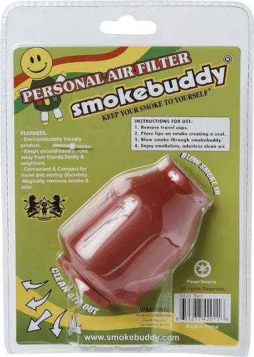 Vista 5 de Filtro de aire personal Smoke Buddy 0159-RD