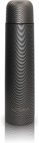Vista 3 de KALMATEH Botella térmica de acero inoxidable con aislamiento al vacío de doble pared moderna y elegante, 33.8 fl oz, vertido preciso y retención