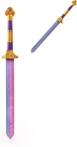 Vista 8 de Espada Púrpura para Cosplay, Prop de Disfraz de Espada, Daga, Espada para Anime, Accesorios para Halloween y Coleccionables, Pulsera