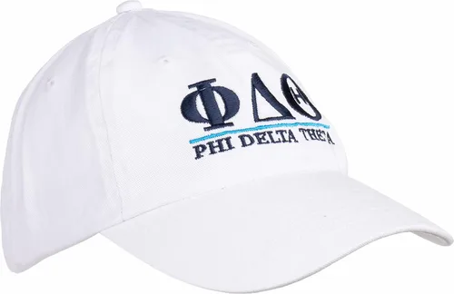 Vista 7 de Ann Arbor T-shirt Co. Gorra clásica de béisbol de línea colegiada de Fraternidad