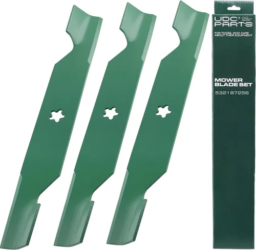Vista 38 de UDC Parts 103-6401 Hojas de cortadora para Exmark de 48 pulgadas 103-6401-S 103-6381-S 103-6381 103-6391-S 103-6391 103-6396 103-6396-S Lazer Z Turf