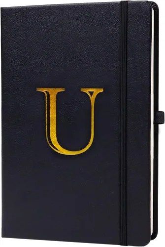 Vista 25 de Cuaderno de negocios para hombres y mujeres, cuaderno A5 con A-Z, cuaderno de papel de escritura de doble cara con divisores, diario de viaje