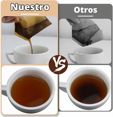 Vista 3 de Filtros de café en cono compatibles con cafeteras KRUPS, 100 piezas de papel de filtro desechable sin blanquear para KRUPS 5 tazas