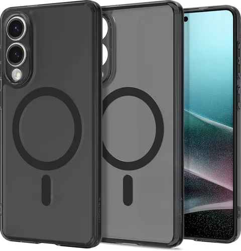 Vista 11 de Spigen Ultra Hybrid Metal Ring MagFit Diseñado para Funda Galaxy S24 Ultra (2024) [Protección de Grado Militar] Compatible con MagSafe - Blanco