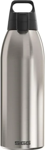Vista 18 de SIGG - Botella de agua Shield Therm de acero inoxidable aislada - Para bebidas carbonatadas, a prueba de fugas, sin BPA, reciclada, 25, 34 onzas