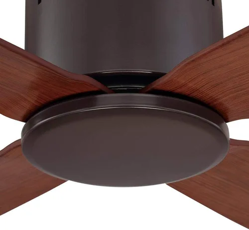 Vista 5 de Kitteridge - Ventilador de techo de madera mediano de 52 pulgadas
