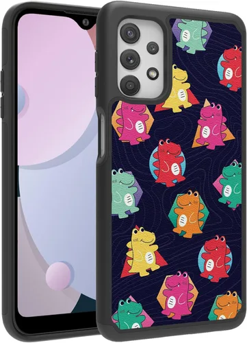 Vista 23 de Funda diseñada para Samsung Galaxy A32 (6.5"), funda duradera para teléfono con diseño de mármol abstracto firmado para Galaxy A32 5G, resistente