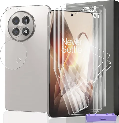 Vista 99 de Paquete de 3 protectores de pantalla para Amazfit Active 2, protección flexible de vidrio no templado, película protectora transparente HD