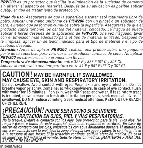 Vista 4 de FILA Surface Care Solutions Liberación de lechada PRW200, 1 QT