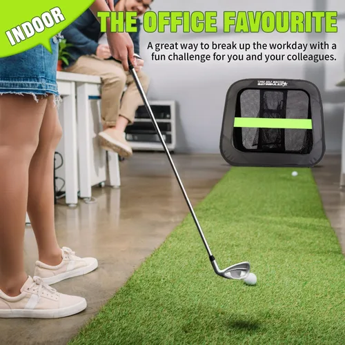 Vista 8 de BAYINBULAK Red de práctica de astillado de golf, accesorios de golf para hombres, 1 paquete
