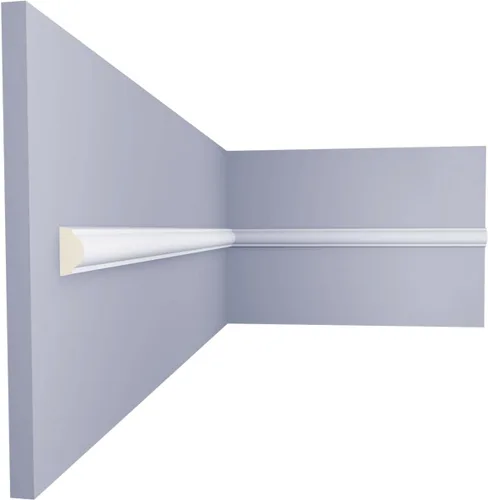 Vista 5 de Ekena Millwork PML00X00TR-CASE-4 Moldeado tradicional (paquete de 4) panel, 3/4 "H x 3/8" P x 94" L, imprimado
