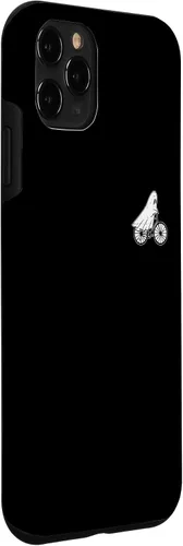 Vista 3 de iPhone 11 Pro Ghost Riding Bicicleta, disfraz de Halloween Ghoul Biker Ciclista caso