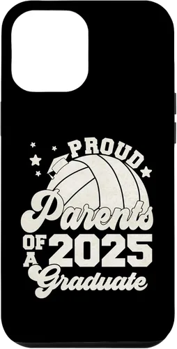 Vista 25 de iPhone 16 Parents of a 2025 Graduate Senior Graduation Volleyball Case