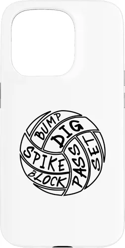 Vista 14 de Funda de voleibol para iPhone 16