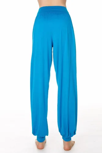 Vista 22 de Pantalones de algodón para mujer, elásticos, suaves, para yoga, deportes