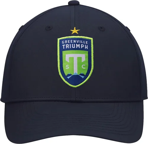 Vista 7 de Icon Sports Official USL Soccer Club Adjustable Cap - Unisex Adult negro (93CP-Black)