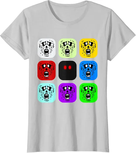 Vista 17 de Camiseta Zombie Rush Zombies Negro