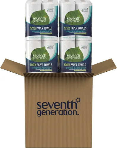Vista 11 de Seventh Generation Toallas de papel, 100% papel reciclado, 2 capas, 2 unidades (paquete de 12)