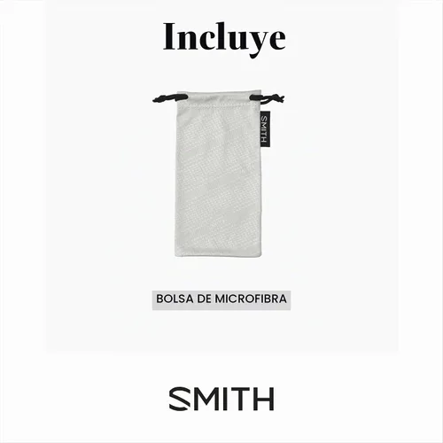 Vista 7 de SMITH Gafas de sol Emerge con lentes ChromaPop Negro mate/espejo azul polarizado.