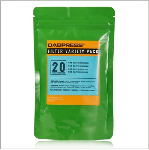 Vista 6 de Dabpress Paquete de 40 bolsas de filtro de té de nailon blanco de 37 micras de 2x4.5 pulgadas