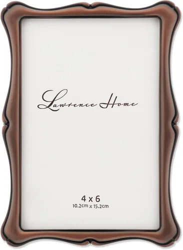 Vista 11 de Lawrence Frames Marco de metal, romance, bronce, 4x4