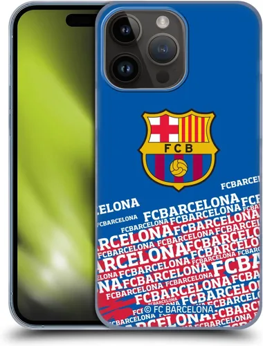 Vista 8 de Head Case Designs Funda rígida con licencia oficial del FC Barcelona Black Crest compatible con Apple iPhone 15 Pro Max
