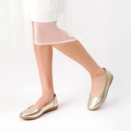 Vista 5 de DREAM PAIRS Zapatos planos cómodos de ballet para mujer, zapatos de oficina con punta redonda