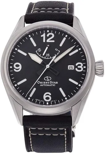 Vista 4 de Orient Orient Star - Reloj automático con esfera negra para hombre RE-AU0203B00B