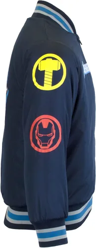 Vista 4 de Marvel Superheroes - Chaqueta bomber para niños Avengers y Spider-Man Bomber