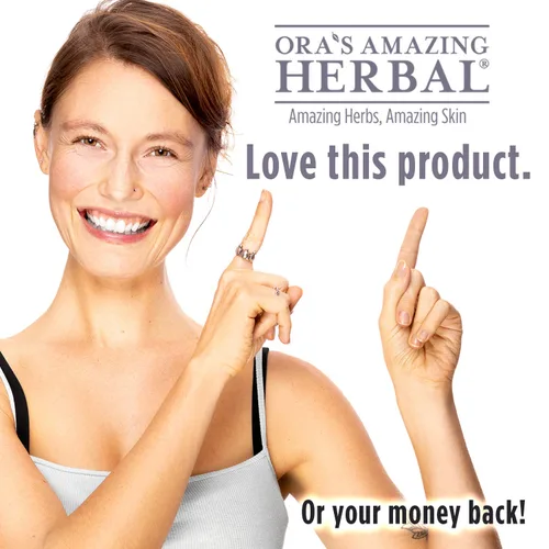 Vista 4 de Ora's Amazing Herbal Crema corporal ultra curativa, crema hidratante intensiva de karité para pieles extremadamente secas, aceite esencial relajante
