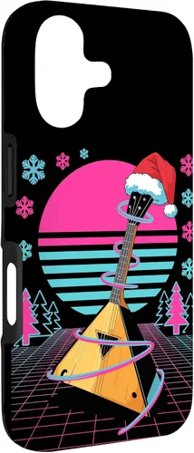 Vista 3 de Christmas Synthwave Balalaika Case for iPhone 17