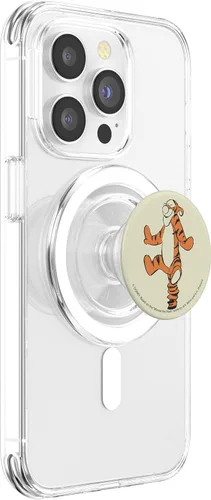 Vista 3 de Disney Winnie The Pooh Tigger Bouncing Retrato PopSockets MagSafe PopGrip para iPhone