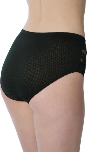 Vista 4 de #6027 - Paquete de 4 calzoncillos de malla para mujer, bragas transpirables, ropa interior cómoda