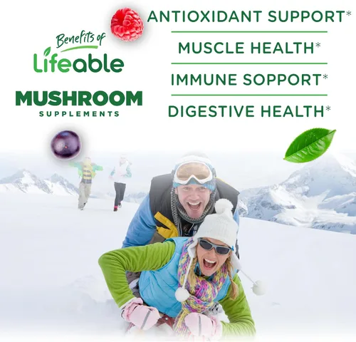 Vista 3 de Lifeable Gomitas de cúrcuma de 250 mg con curcumina, jengibre y pimienta