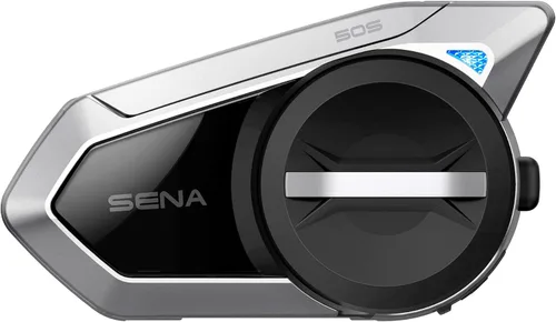 Vista 8 de Sena Harman Kardon - Auriculares Bluetooth de comunicación para motocicleta 50S con sonido de Harman Kardon, sistema de intercomunicación de malla