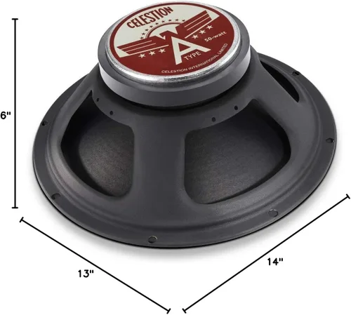 Vista 5 de CELESTION Altavoz de guitarra tipo A (T5925) Negro 12