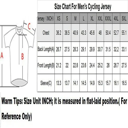 Vista 3 de XUNQI Jersey de ciclismo de manga corta reflectante con bolsa trasera con cremallera