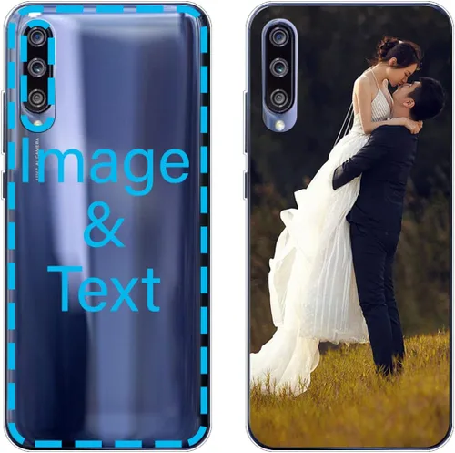 Vista 75 de Funda personalizada compatible con Oppo A1 Pro, fundas de teléfono personalizadas con imagen de foto, imagen de texto, cubierta transparente