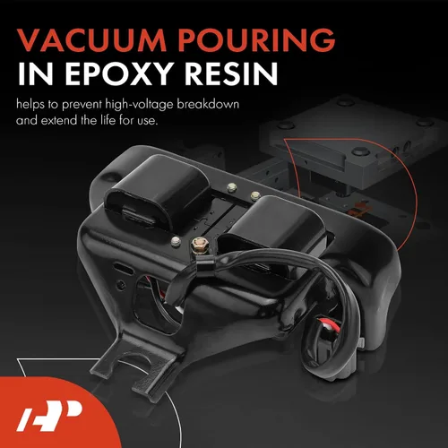 Vista 3 de A-Premium Paquetes de bobinas de encendido del motor compatibles con Mazda Miata 1990 1992 1993 L4 1.6L