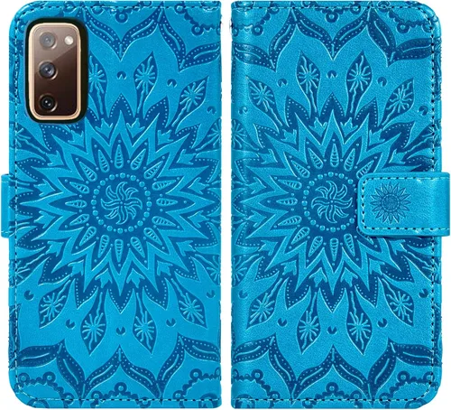 Vista 5 de Funda de teléfono para Samsung Galaxy S20 FE Gaxaly S 20 FE 5G UW 6.5 pulgadas con protector de pantalla de vidrio templado, cubierta delgada