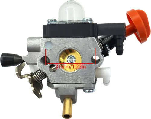 Vista 2 de 4180-120-0615 Carburador para Stihl FS89 FS91 FS91R FS111 FC91 FC96 FC111 HT102 HT103 KM91 KM111 desbrozadora con kit de filtro de aire 4180-141-0300