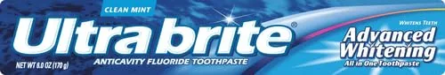 Vista 5 de Ultra Brite Advanced Whitening pasta dental, Menta fresca 6 onzas