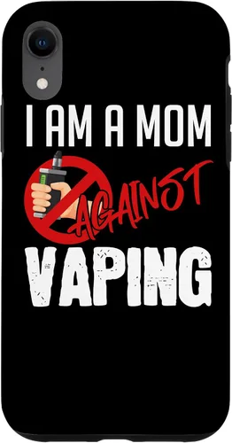 Vista 25 de iPhone 16 I'm A Mom Against Vaping Vaper's Club Vape Case