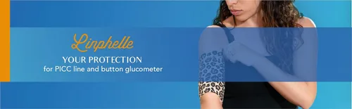 Vista 7 de Coverpicc - Funda para la parte superior del brazo para línea Picc, funda de brazo de microfibra suave, ideal para línea Picc, sensor de glucosa