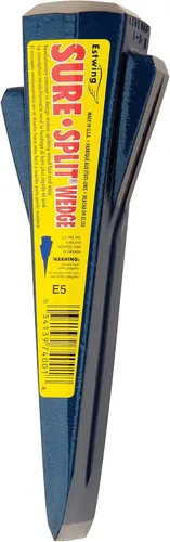 Vista 3 de Estwing E-5 5 Lb Sure Split Wedge y ESTWING Sure Strike Taladro/Martillo de grieta - Herramientas de división y golpeo