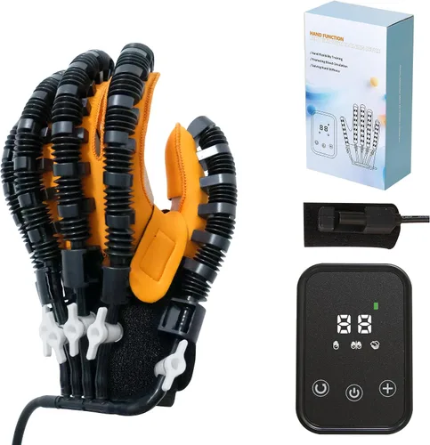 Vista 9 de Guantes de robot de rehabilitación de mano para accidentes cerebrovasculares, equipo de terapia de accidentes cerebrovasculares para adultos