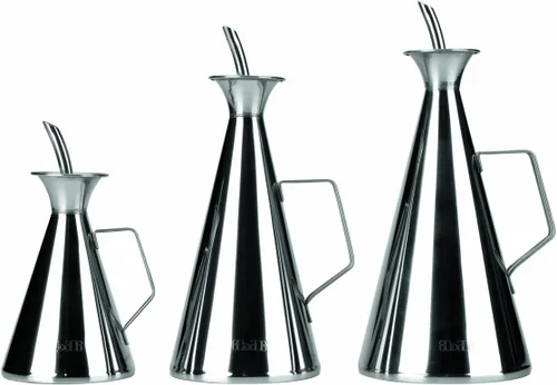 Vista 6 de IBILI Lata de aceite, plata, 8.5 fl oz
