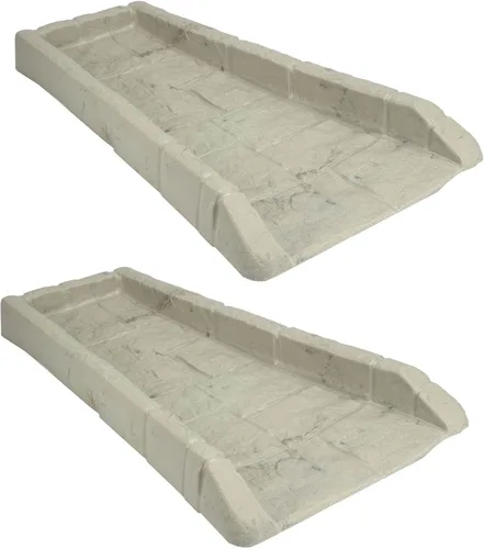 Vista 15 de Suncast Bloque de drenaje decorativo para el hogar, protector de repuesto resistente para evitar la erosión del suelo y los lavados de lluvia, Java