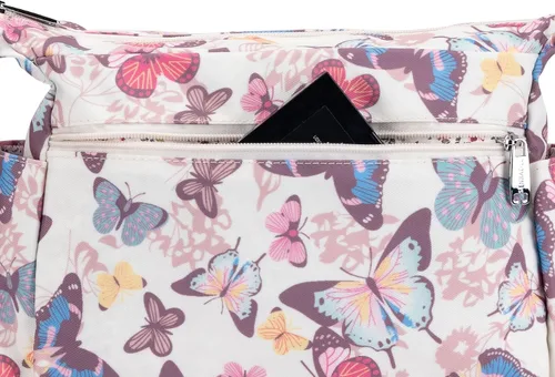 Vista 5 de Bolso de hombro para mujer, con múltiples bolsillos, bolso cruzado con asa superior